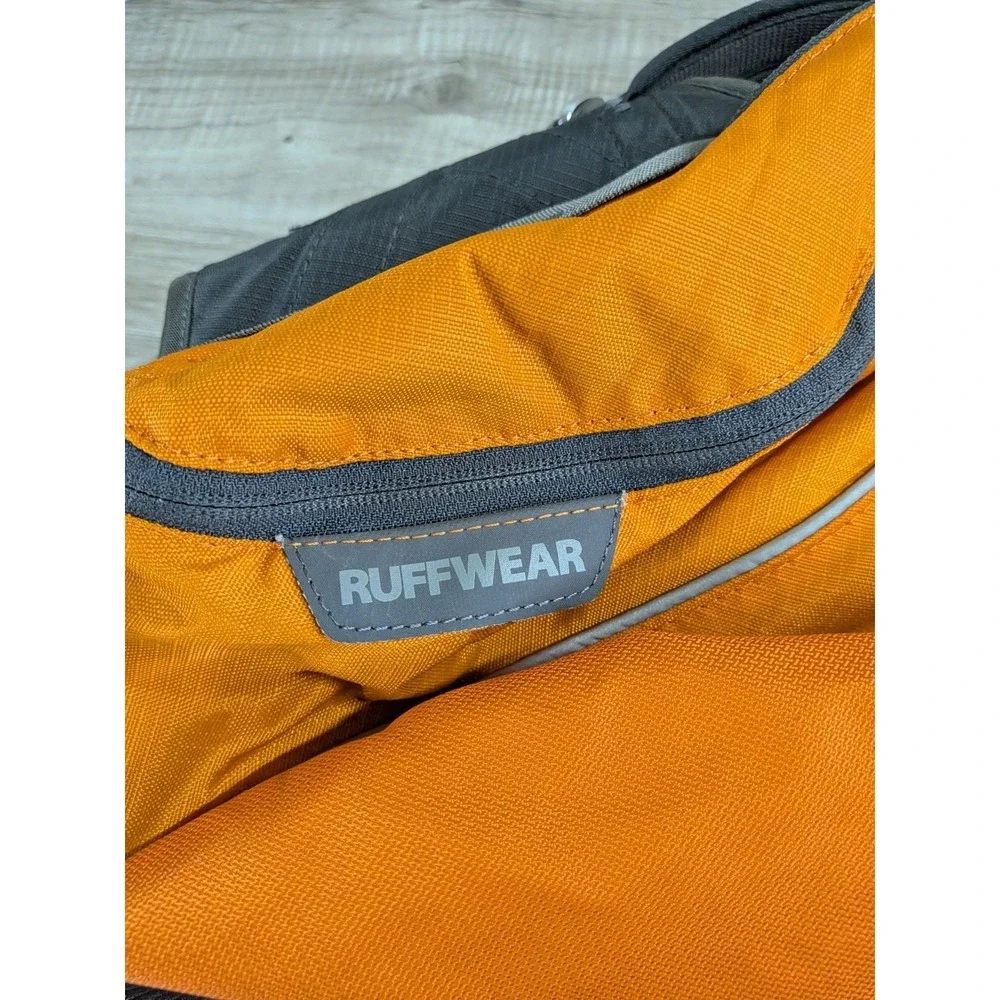 Ruffwear Approach Dog Harness Hiking Pack Saddlebags Size M Orange
